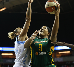 Gatling's Career Night Not Enough Against Sky